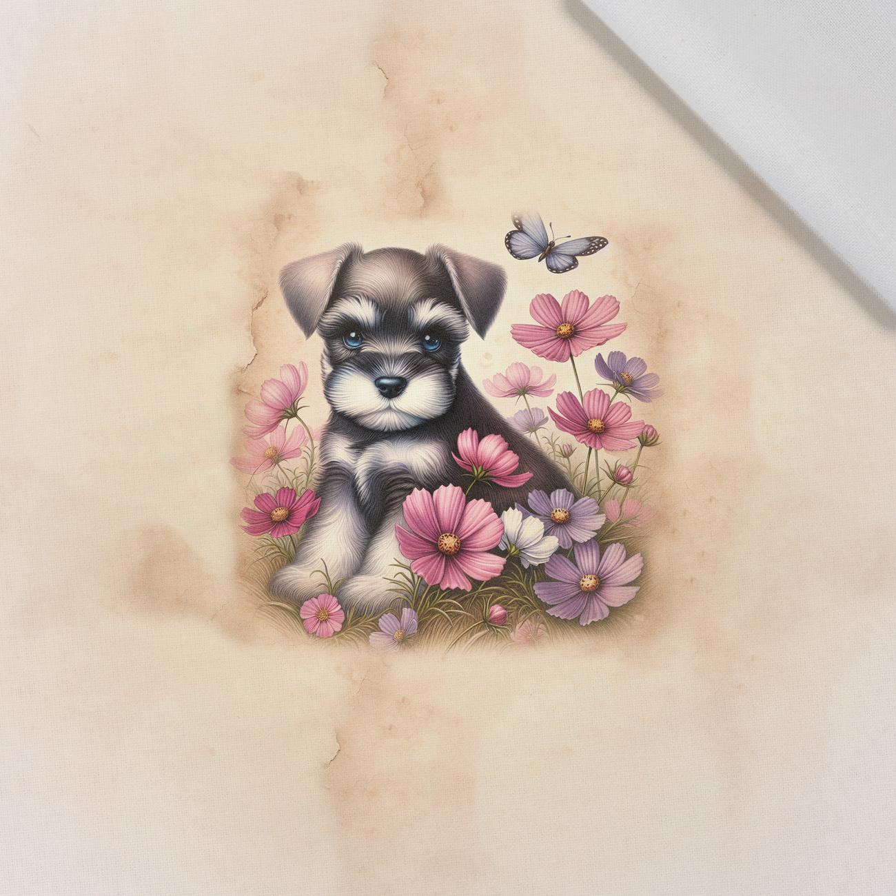 CUTE ANIMALS wz.1 - panel (60cm x 50cm)  Cotton woven fabric