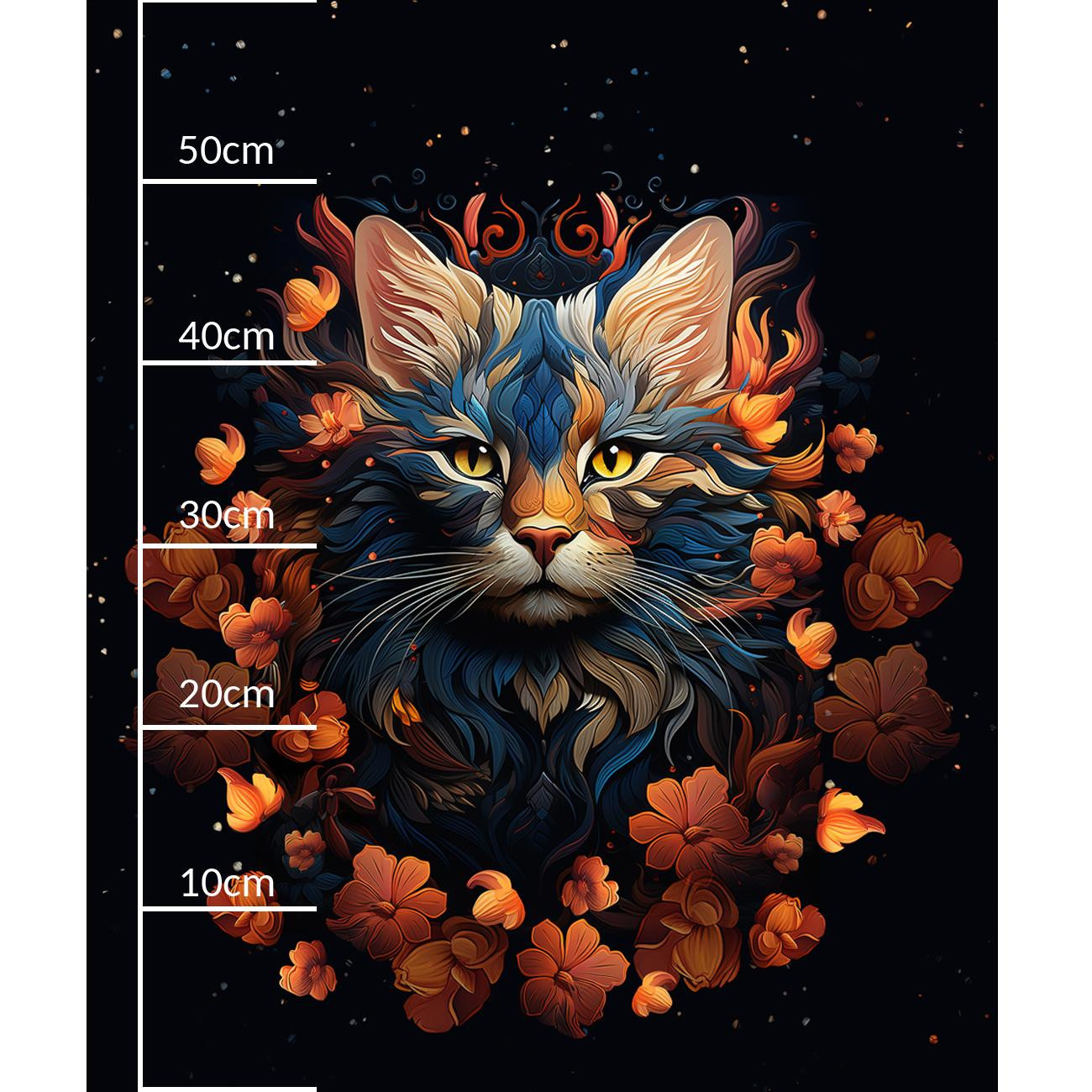 ANIMALS MANDALA wz.3 - panel (60cm x 50cm) Waterproof woven fabric