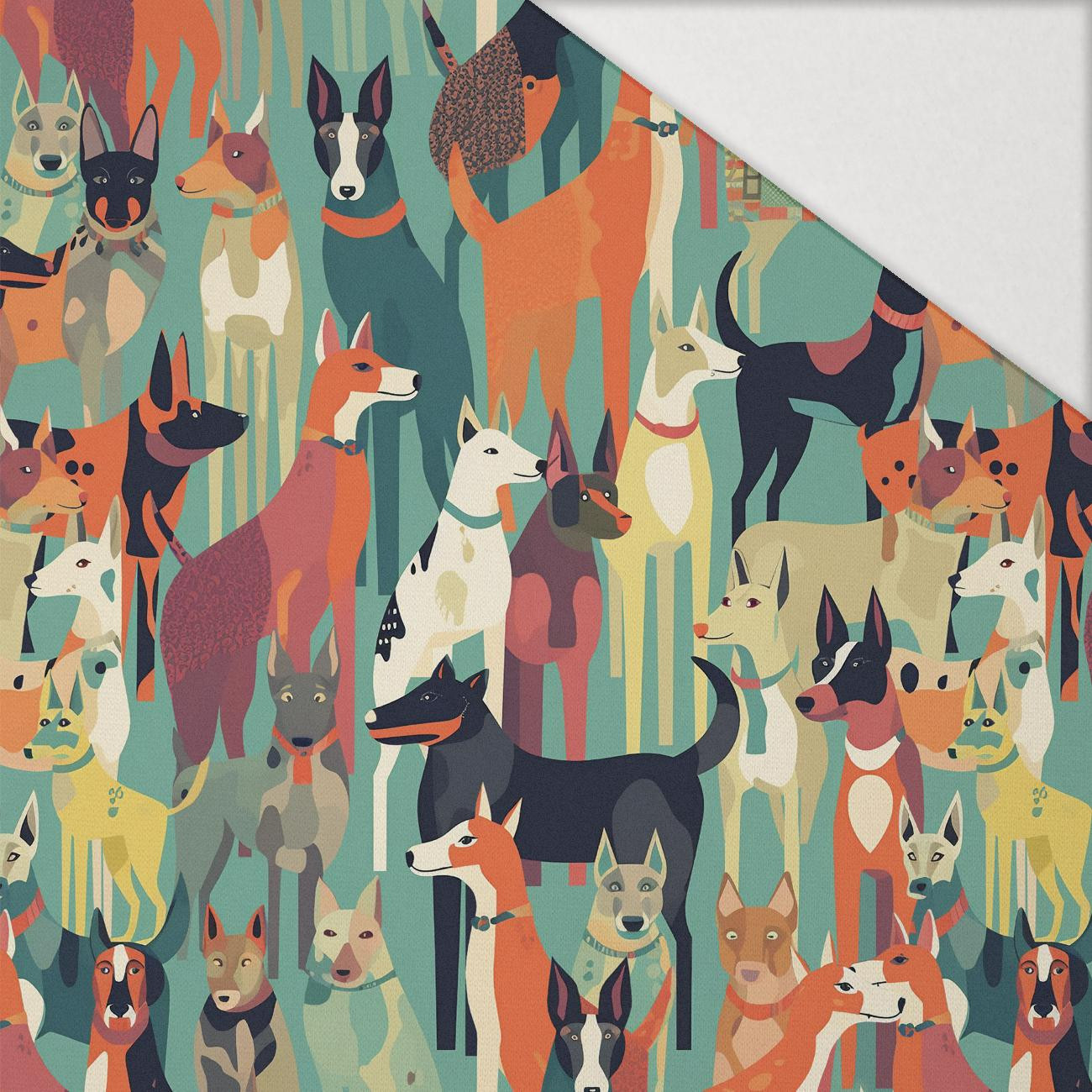 ANIMALS WZ.3 - Hydrophobic brushed knit