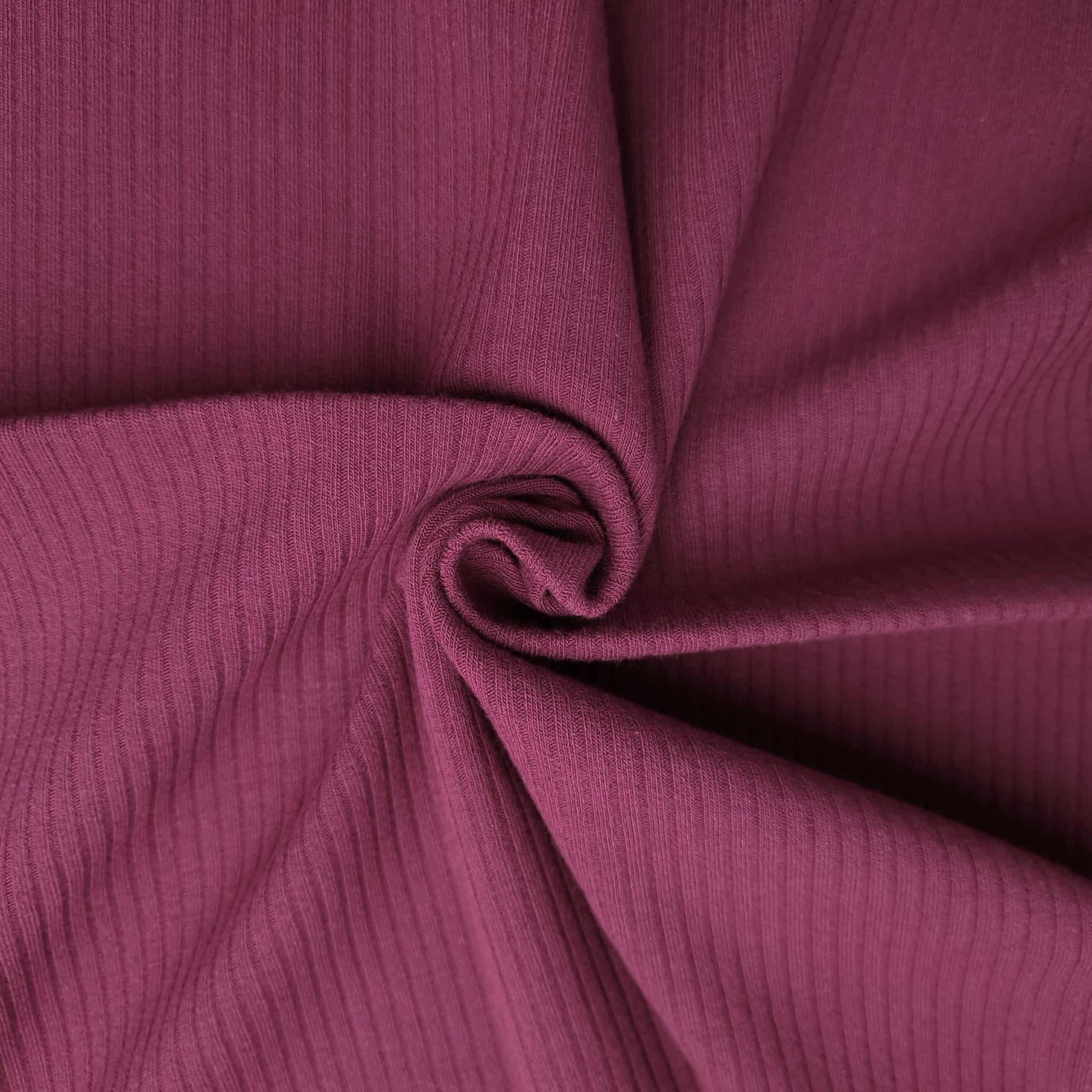 Ribbed Knit HARMONIA 4x2 - AUBERGINE (D-215)