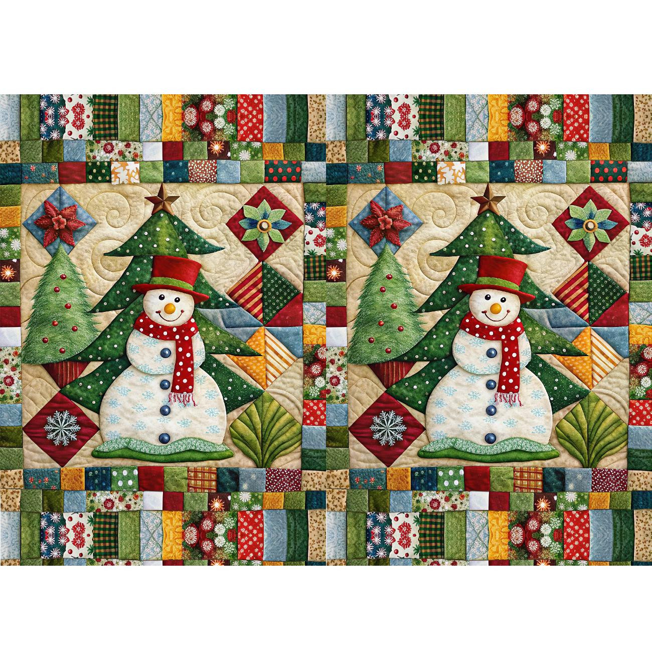 BATIK WZ.6 - panel 71cm x 100cm/ 2szt. - Woven Fabric for tablecloths