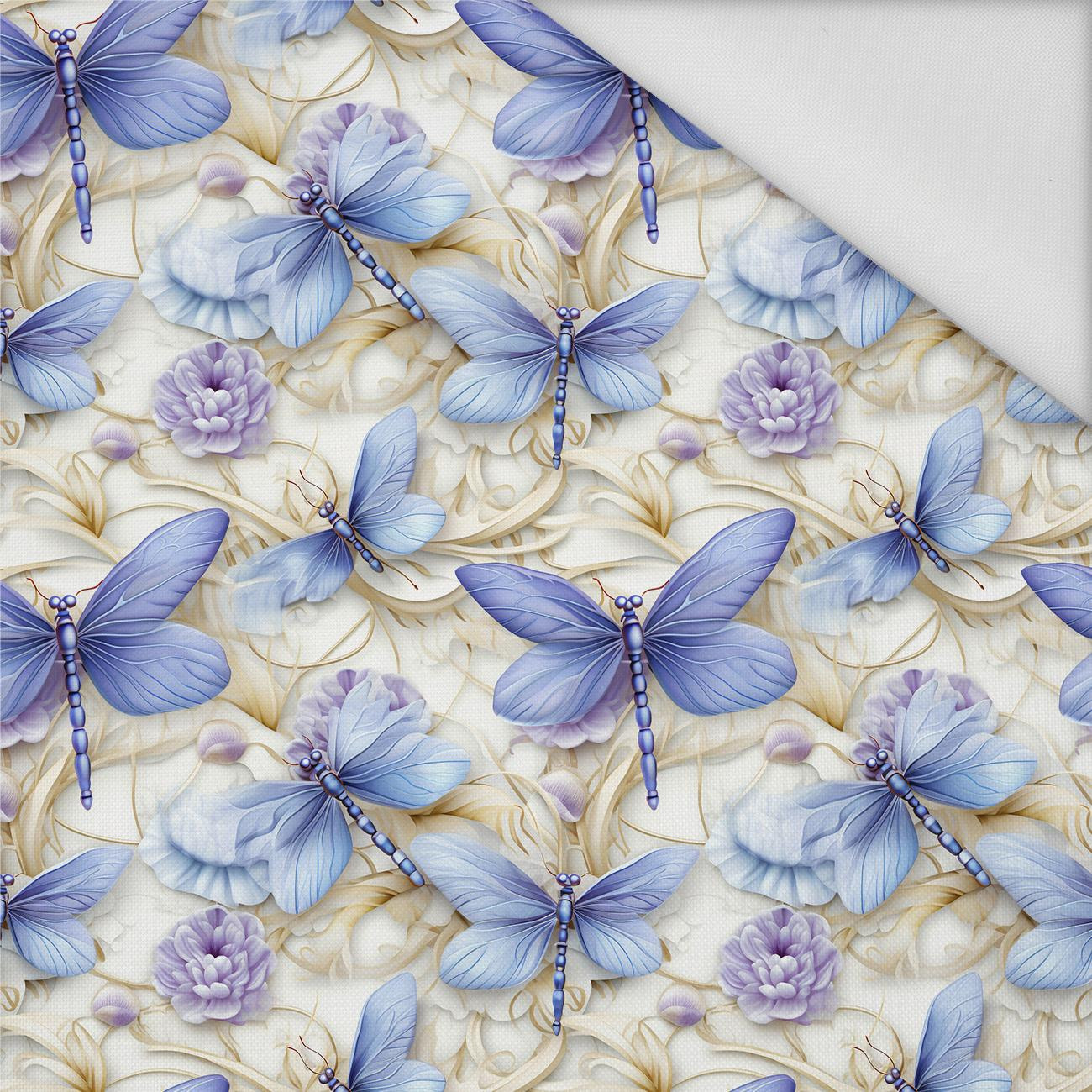 Butterfly & Flowers wz.15 - Waterproof woven fabric