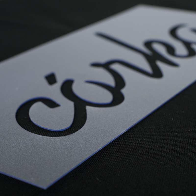 CÓRKA / lower case letters - Stencil