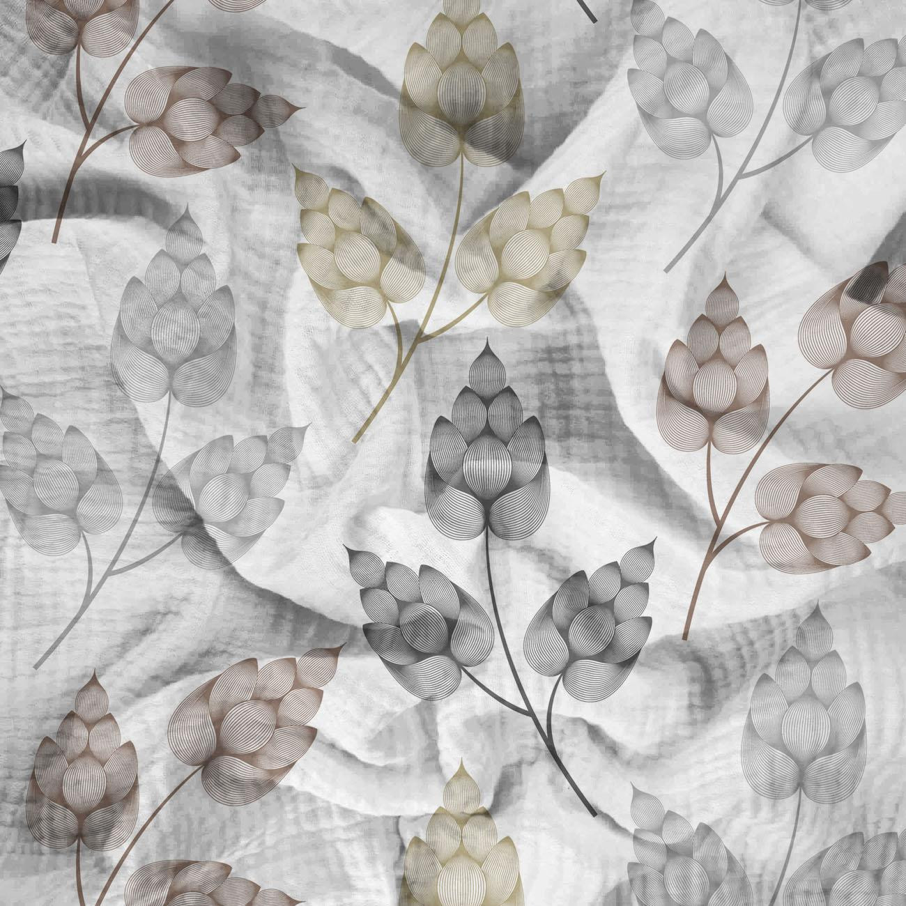 BRAID / rainbow - Cotton muslin