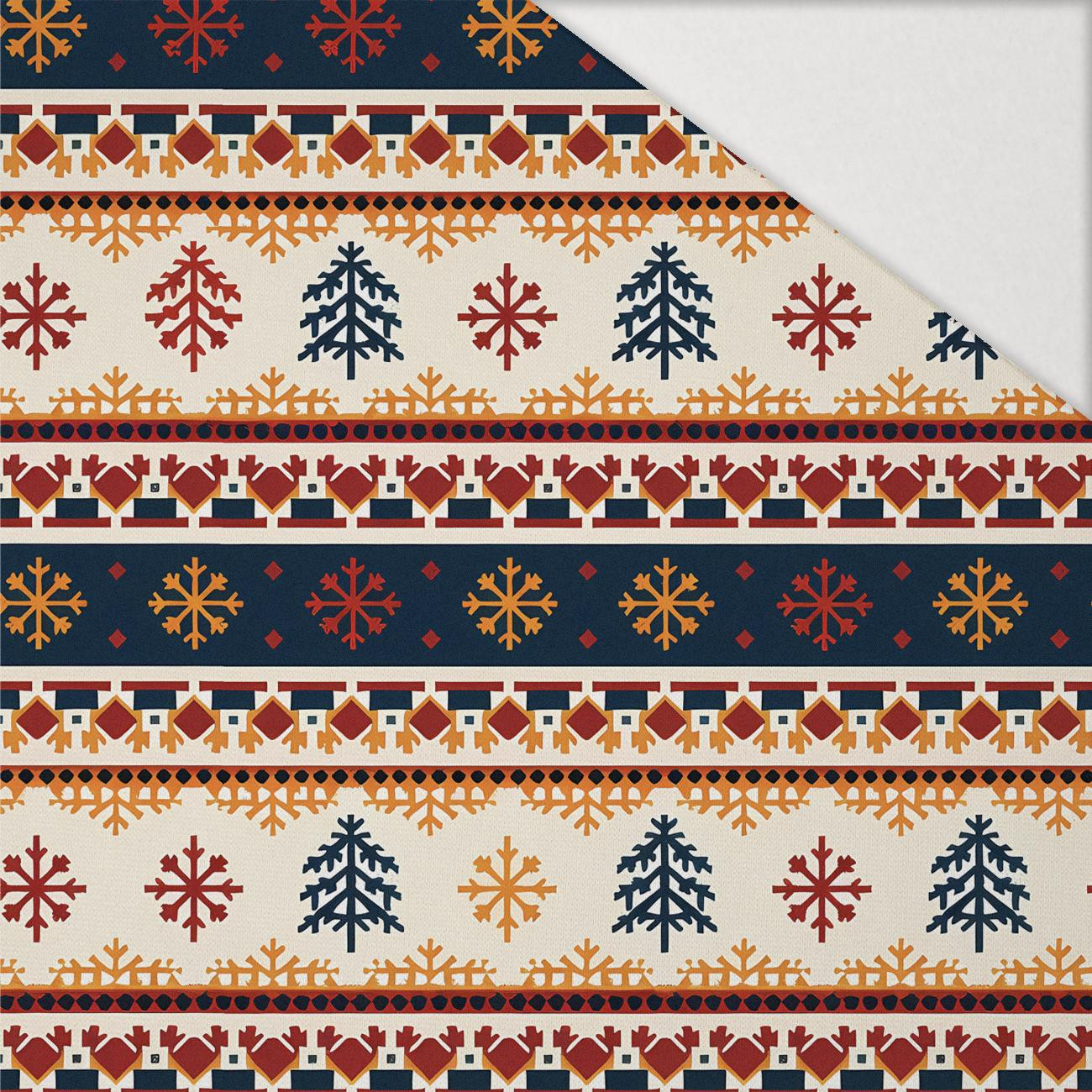 CHRISTMAS SWEATER wz.11 - Hydrophobic brushed knit