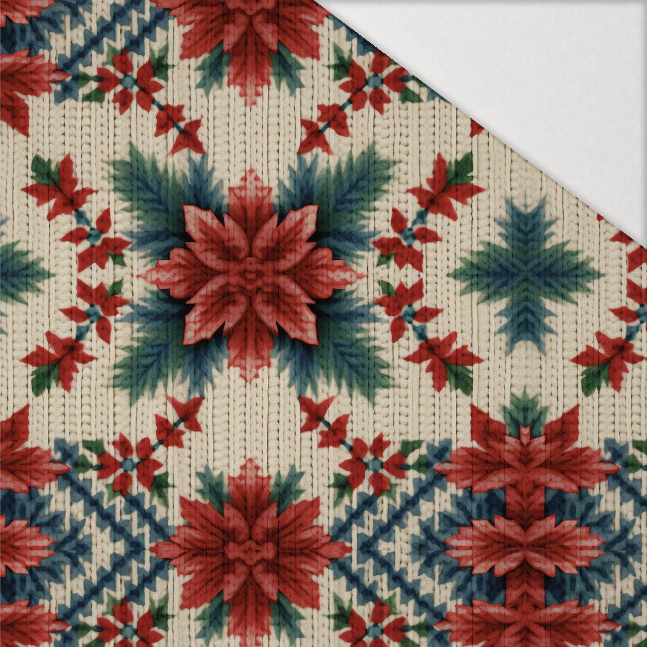CHRISTMAS SWEATER wz.13 - Hydrophobic brushed knit