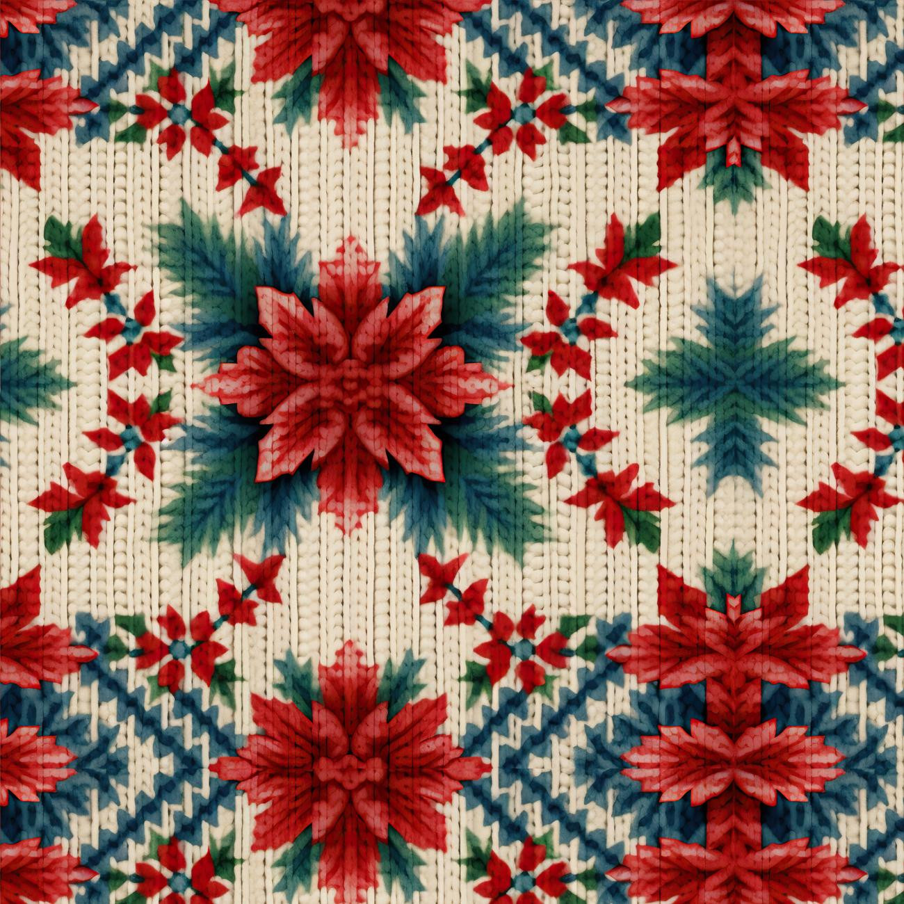 CHRISTMAS SWEATER wz.13 - Cotton woven fabric