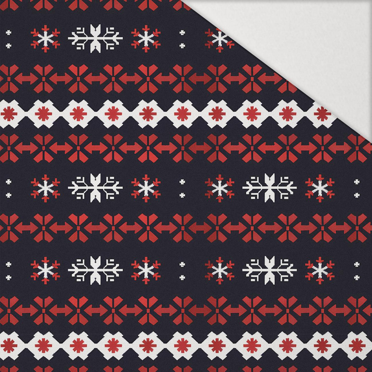 CHRISTMAS SWEATER wz.8 - Hydrophobic brushed knit