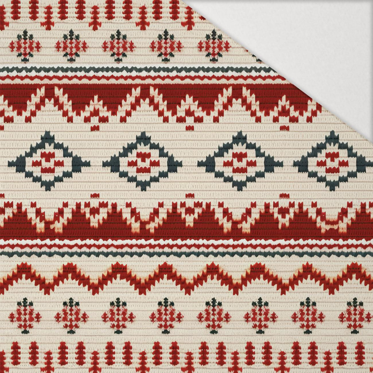 CHRISTMAS SWEATER wz.9 - Hydrophobic brushed knit