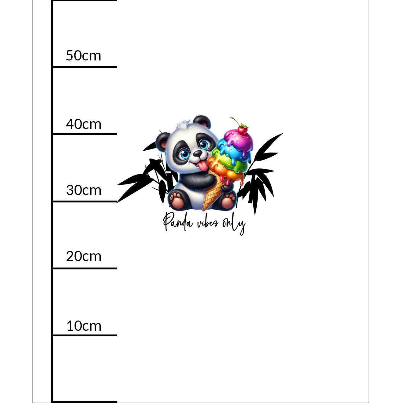 CUTE ANIMALS wz.5 - panel (60cm x 50cm) SINGLE JERSEY