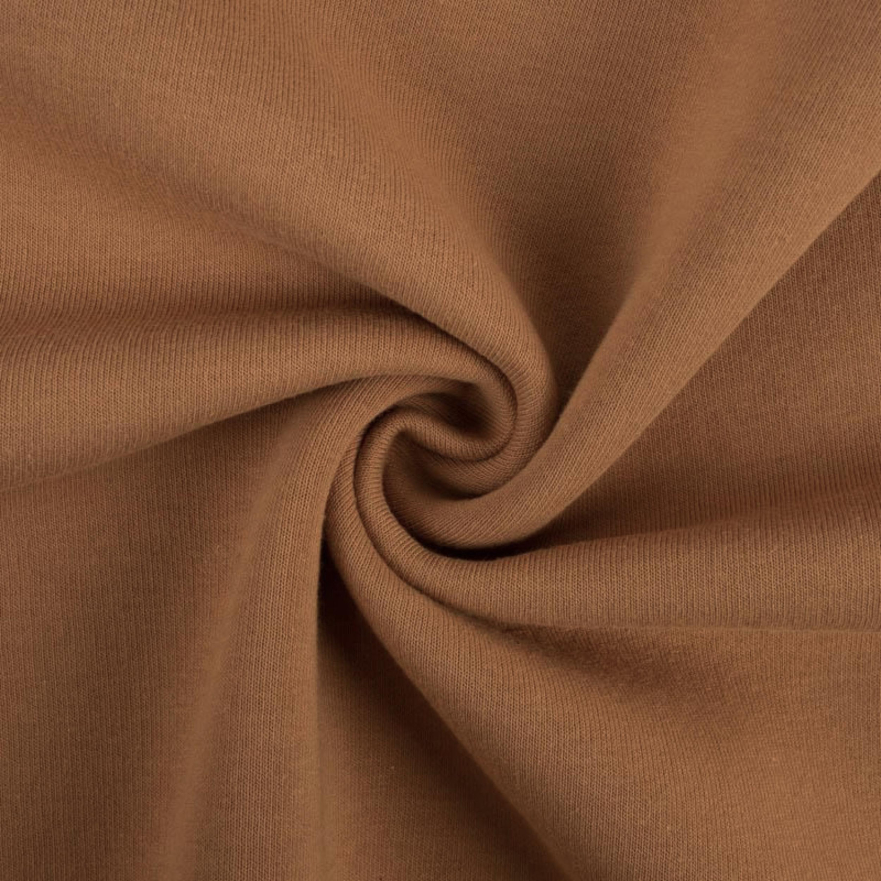 D-10 CARAMEL - thick brushed sweatshirt D300