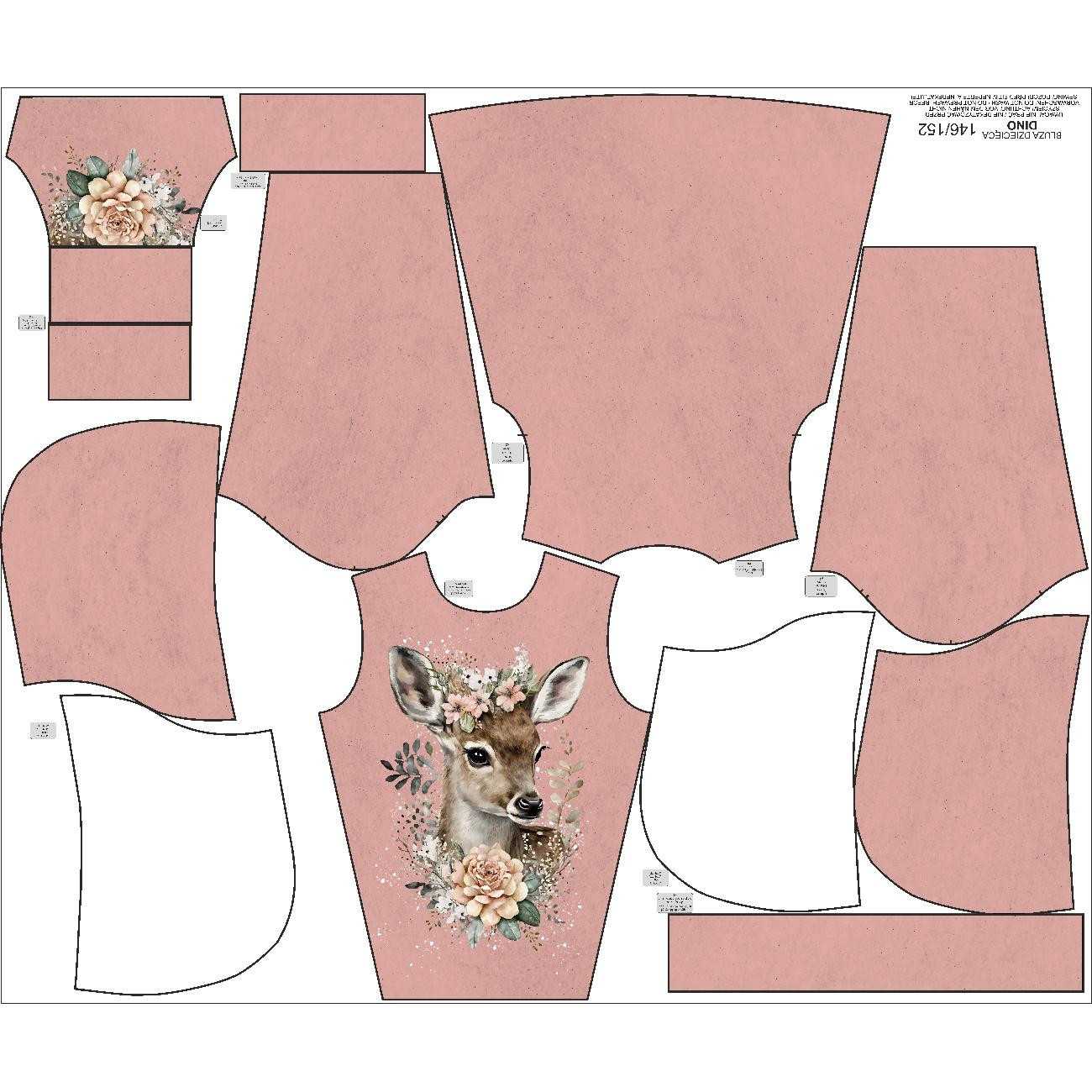 KID'S HOODIE (PARIS) - BABY DEER - sewing set