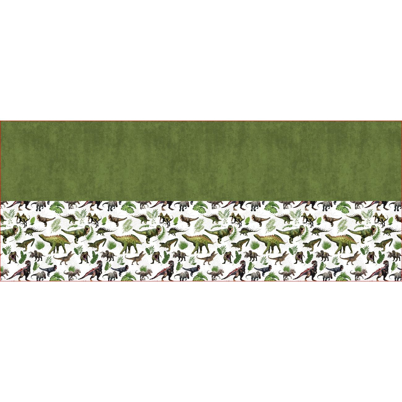 BUTTON SCARF - DINO PLANTS - sewing set