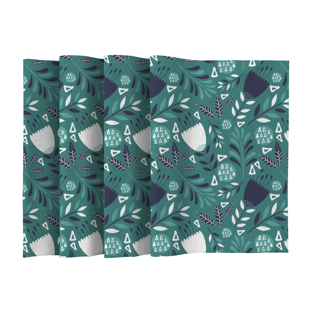 NAPKINS AND RUNNER - FOLKLORE - sewing set