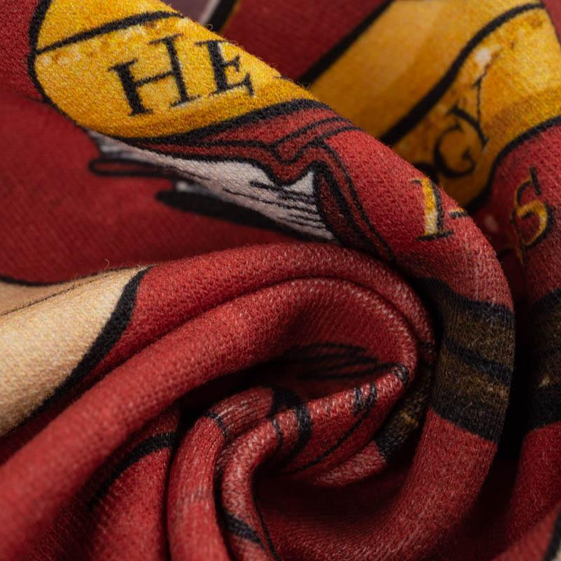 MAGIC MIX PAT. 1 (MAGIC SCHOOL) / red - looped knit fabric