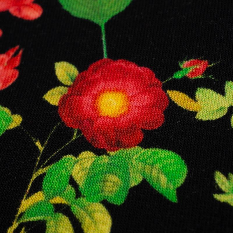 MINI RED GARDEN (PARADISE GARDEN)  - single jersey 