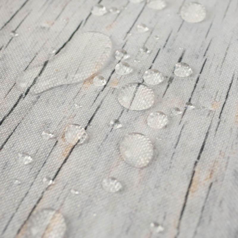 PALM LEAVES pat. 3 / green - Waterproof woven fabric