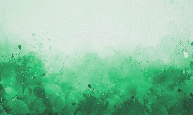 SPECKS (green) - panel Waterproof woven fabric