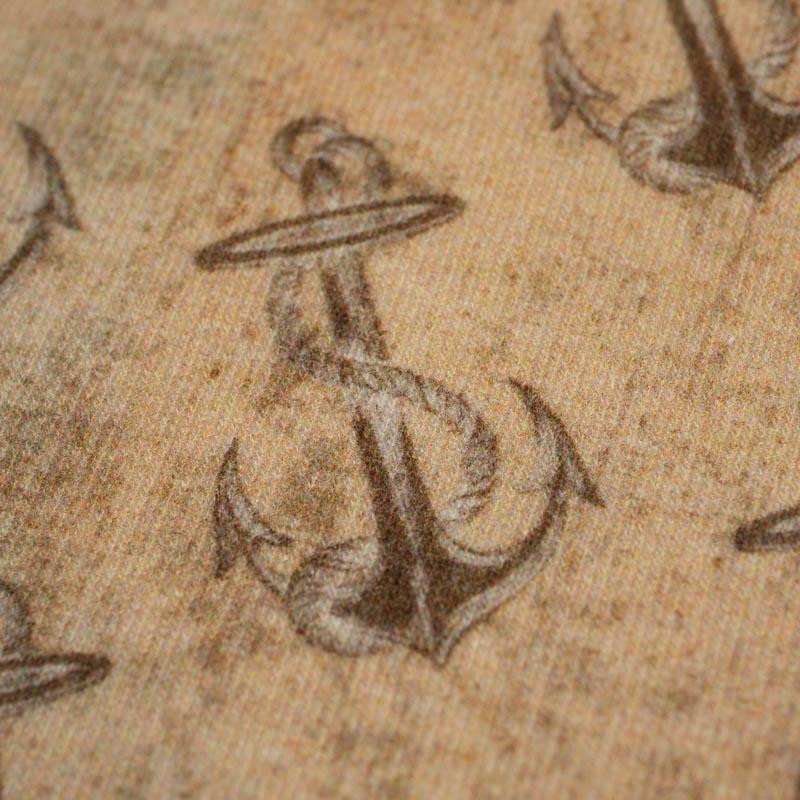 ANCHORS pat. 2 (SEA ABYSS)  - single jersey with elastane 