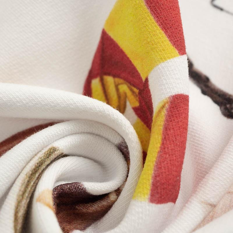 MAGIC WORLD pat. 2 (MAGIC SCHOOL) - looped knit fabric