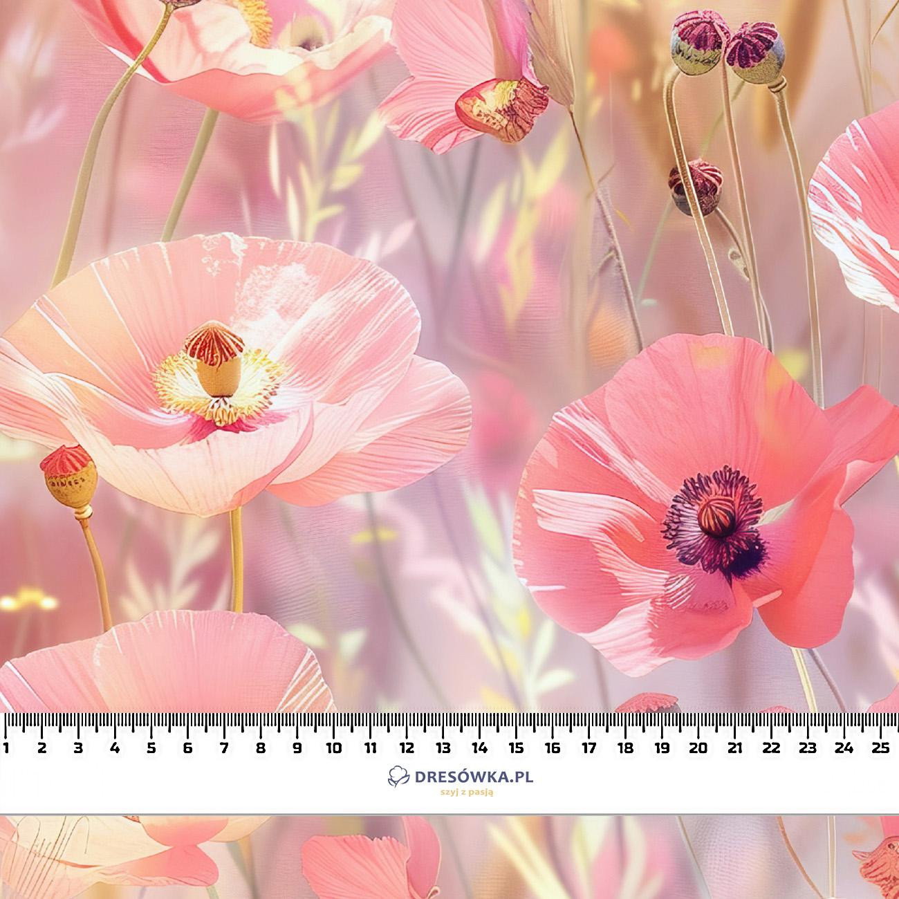 POPPIES pat. 3 - quick-drying woven fabric