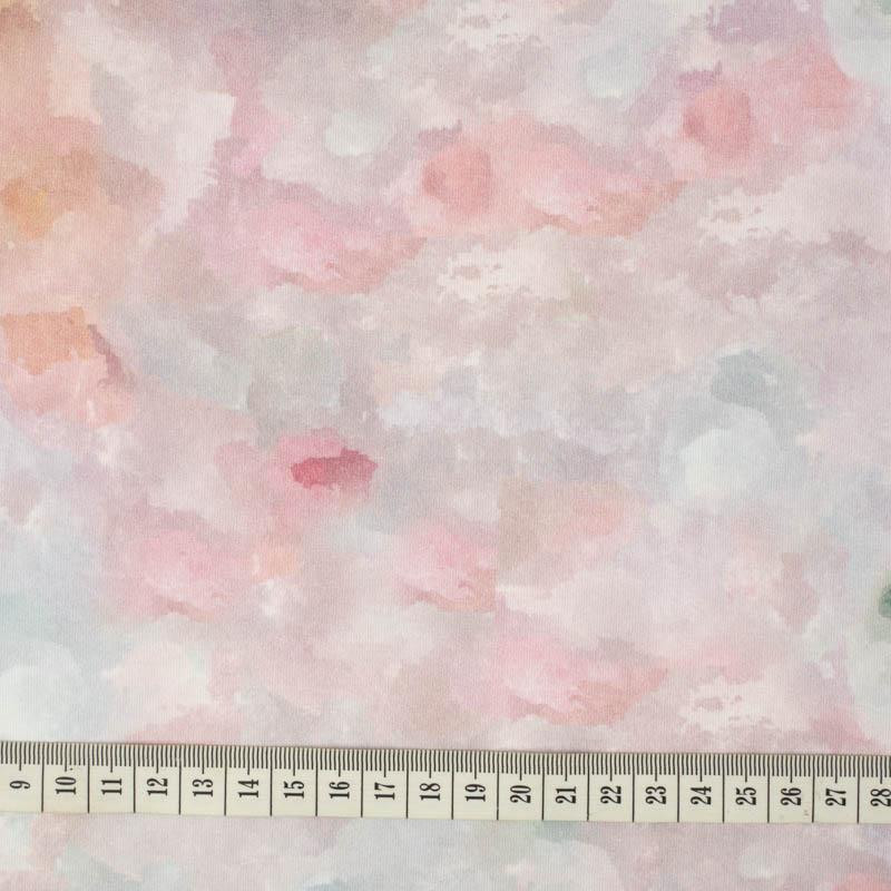 POPPIES pat. 1 (background) - single jersey with elastane 
