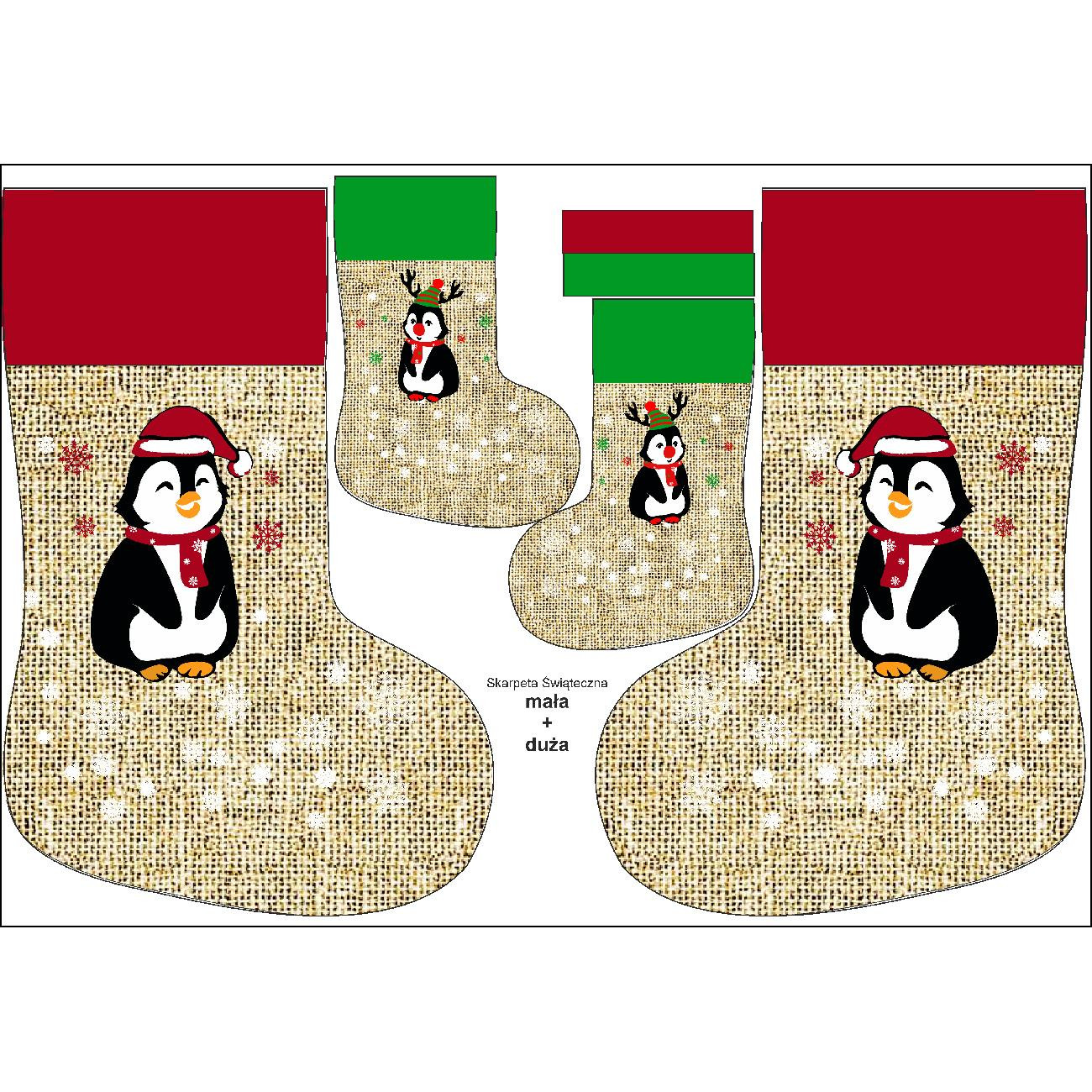 Christmas Stocking Set - PENGUINS