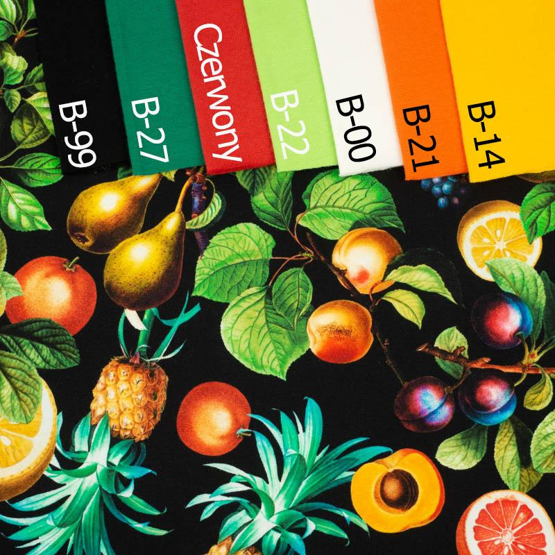 PARADISE FRUITS pat. 1 (PARADISE GARDEN)  - single jersey 