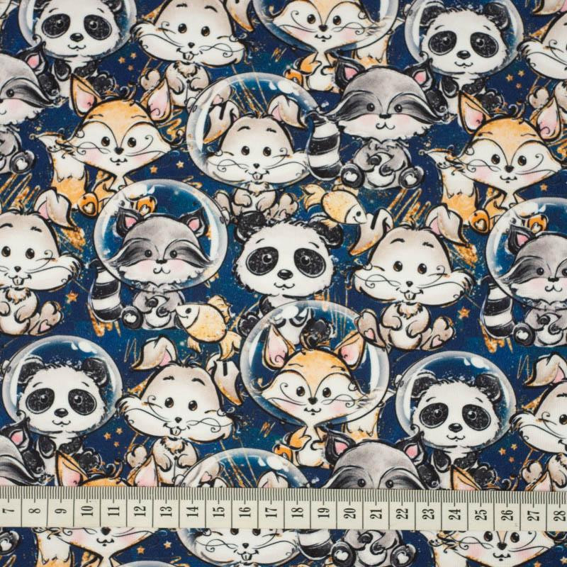 SPACE CUTIES MIX (CUTIES IN THE SPACE) - single jersey with elastane 