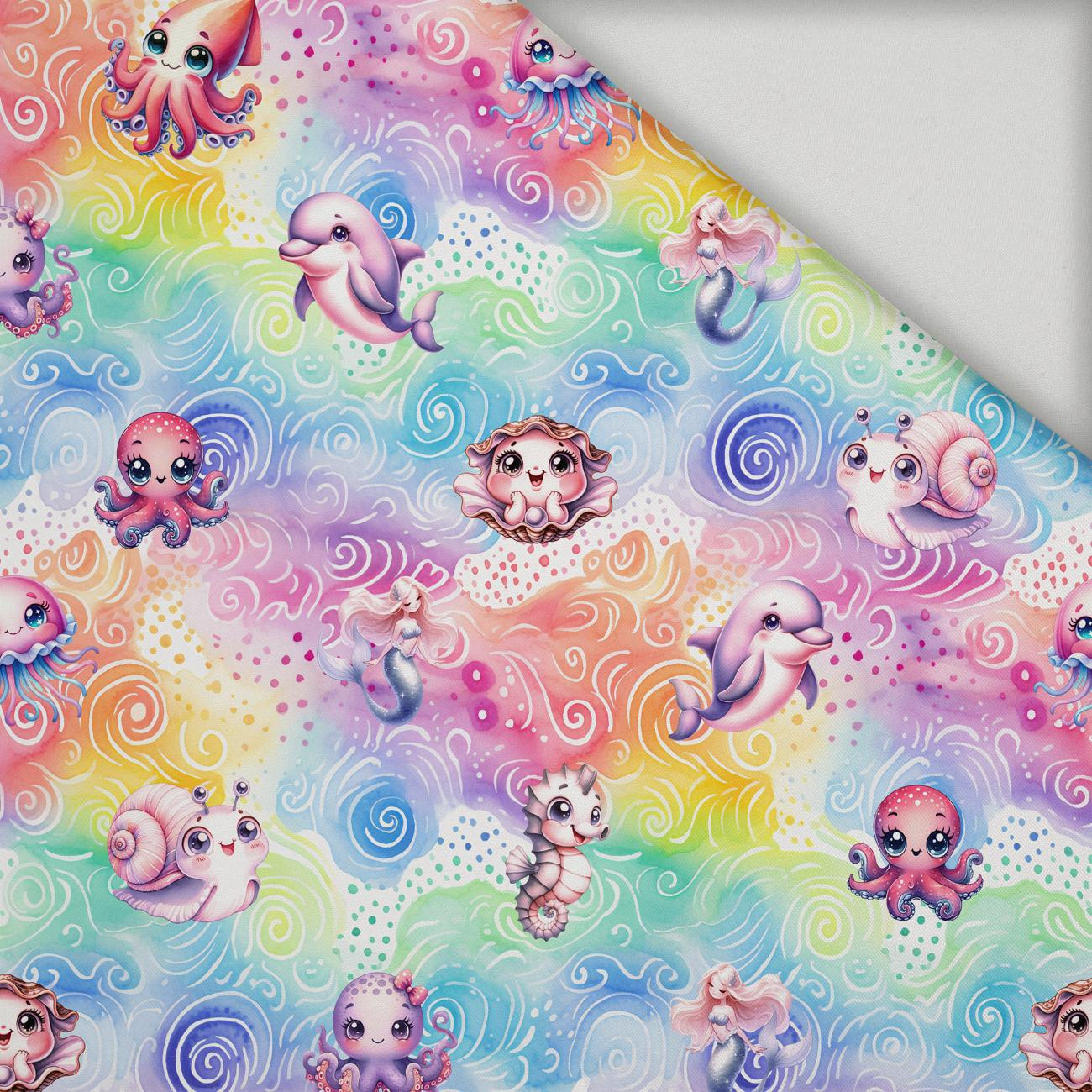 SEA ANIMALS PAT. 3 - quick-drying woven fabric