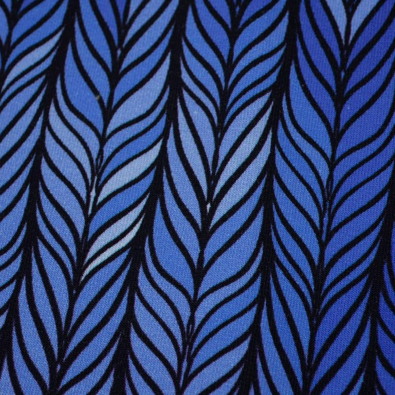 BRAID / blue - looped knit 
