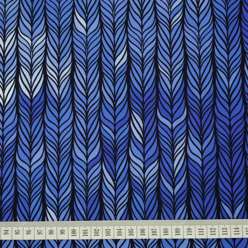 BRAID / blue - looped knit 