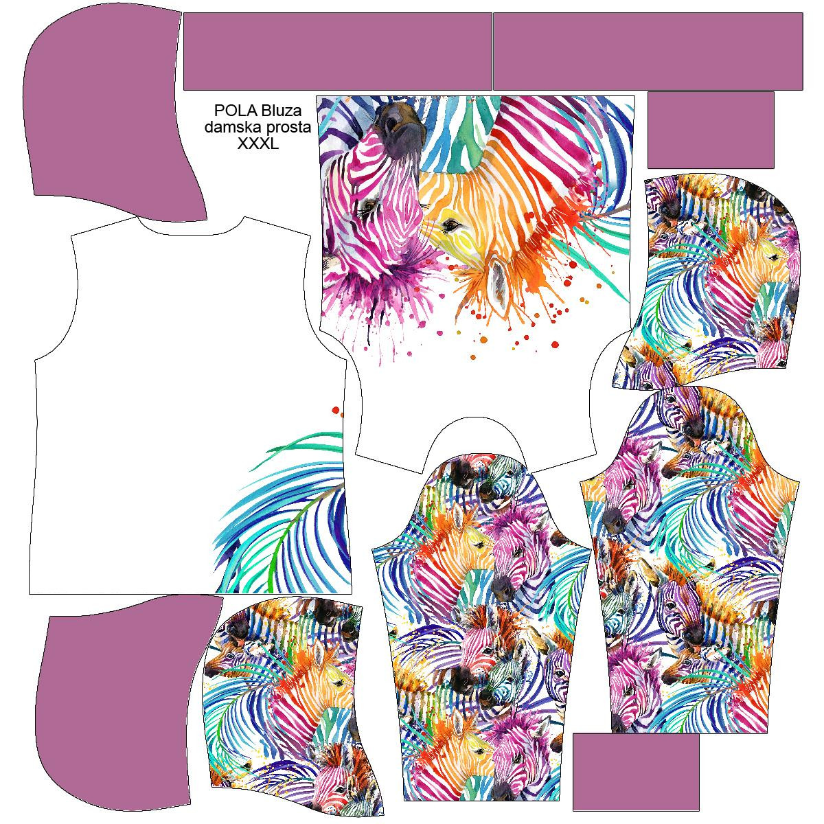 WOMEN’S HOODIE - FLOWER BOUQUET  pat. 3 (gold) - Elastic brushed knit fabric