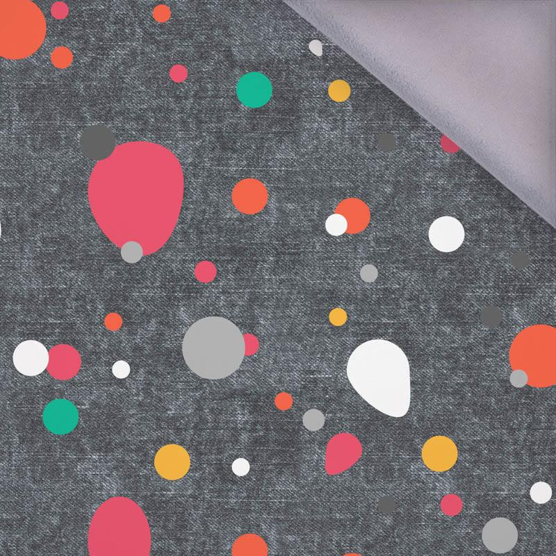 COLORFUL DOTSIES / ACID WASH GRAPHITE - softshell