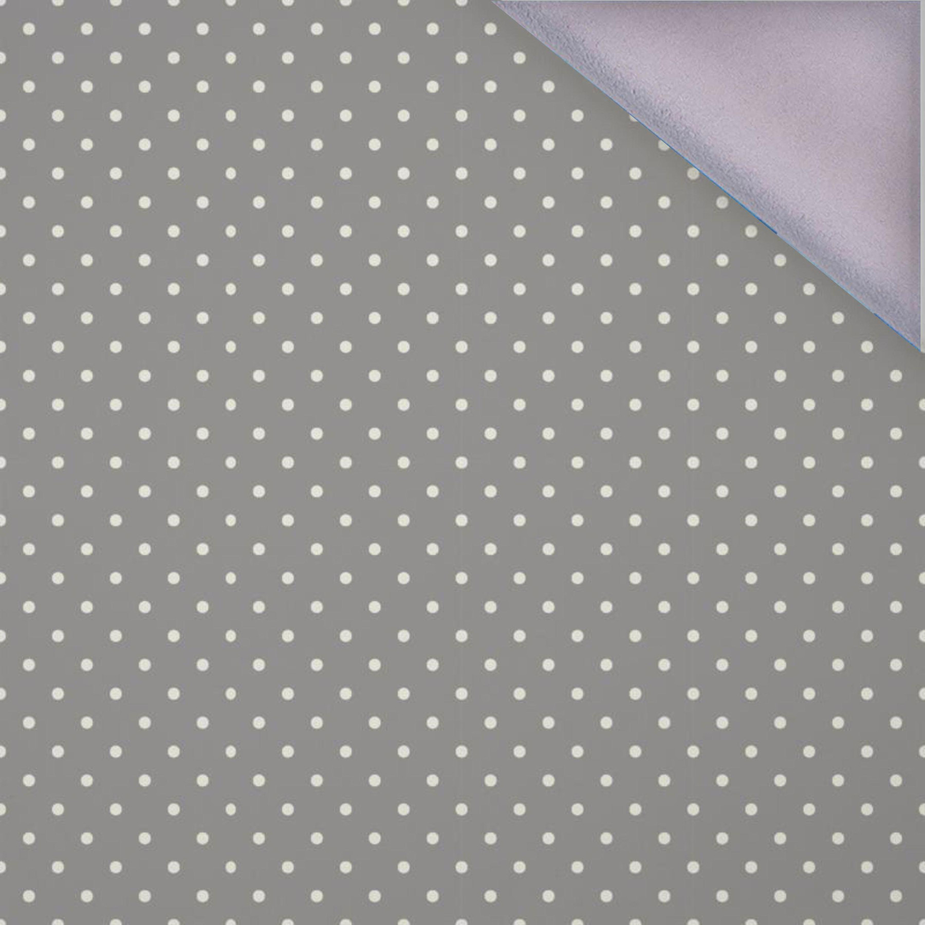 WHITE DOTSIES / grau - softshell