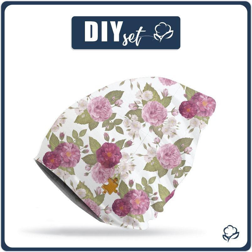 HIP BAG - FLOWER BOUQUET  pat. 4 (gold) / Choice of sizes