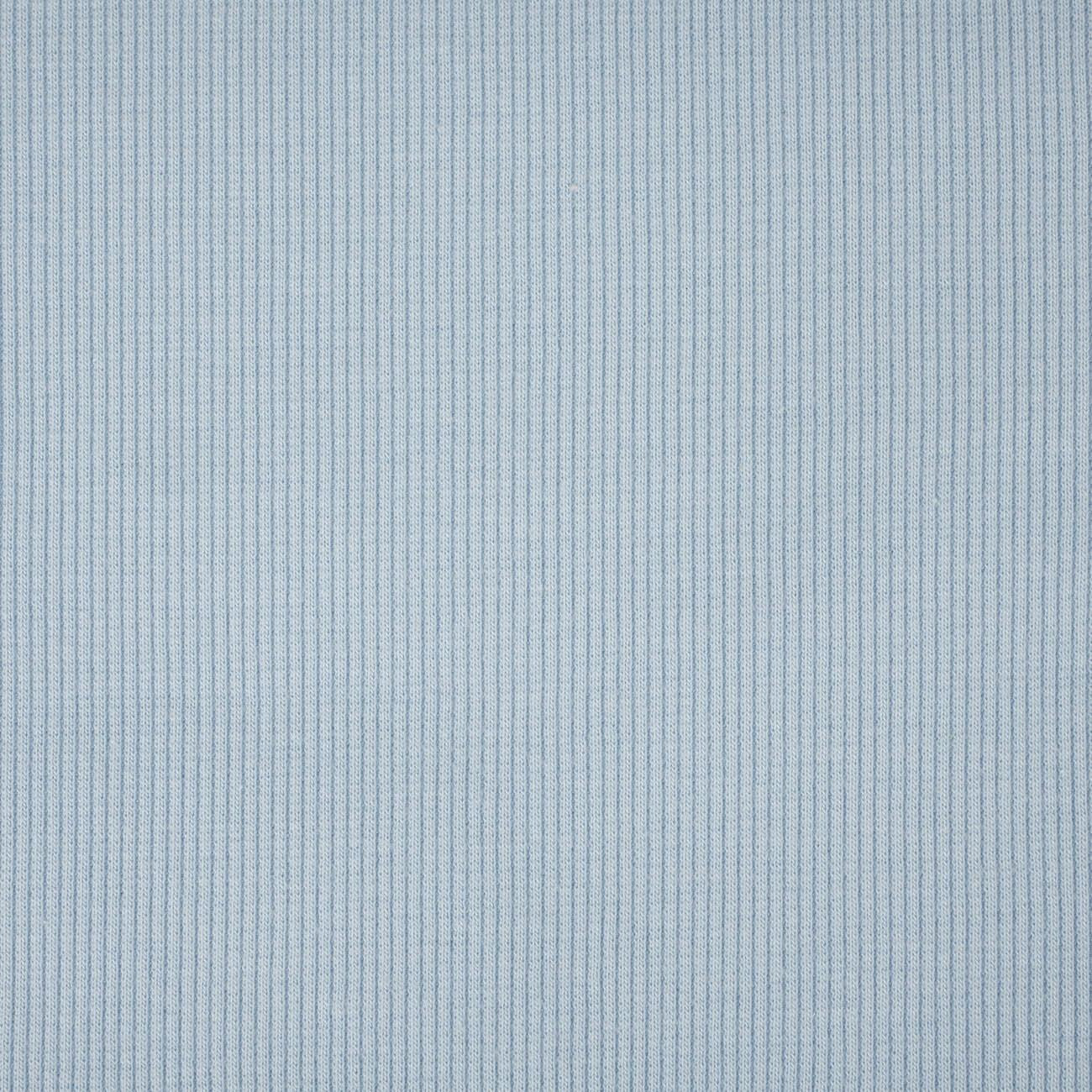 D-75 LIGHT BLUE - Ribbed knit fabric