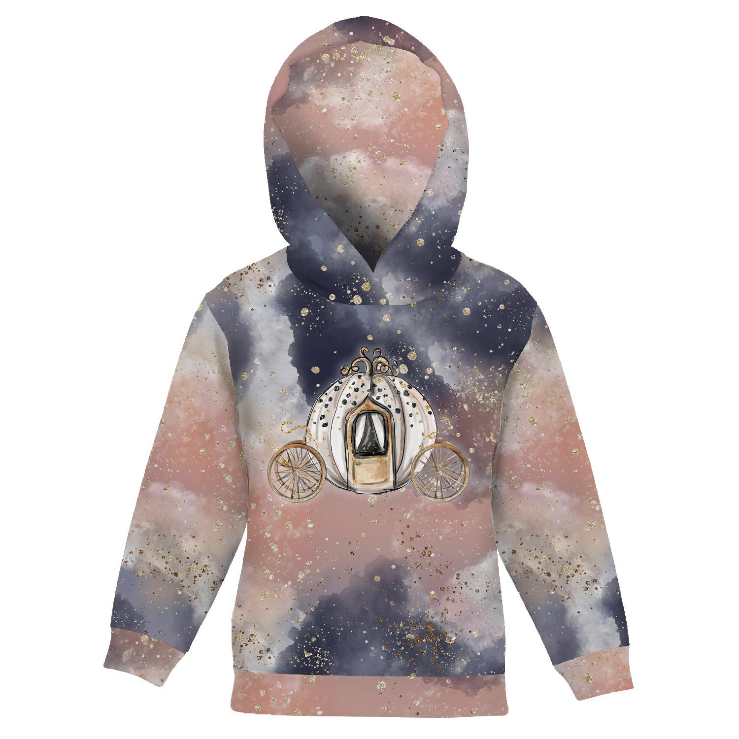 KID'S HOODIE (ALEX) - ENCHANTED CARRIAGE (ENCHANTED NIGHT) - sewing set