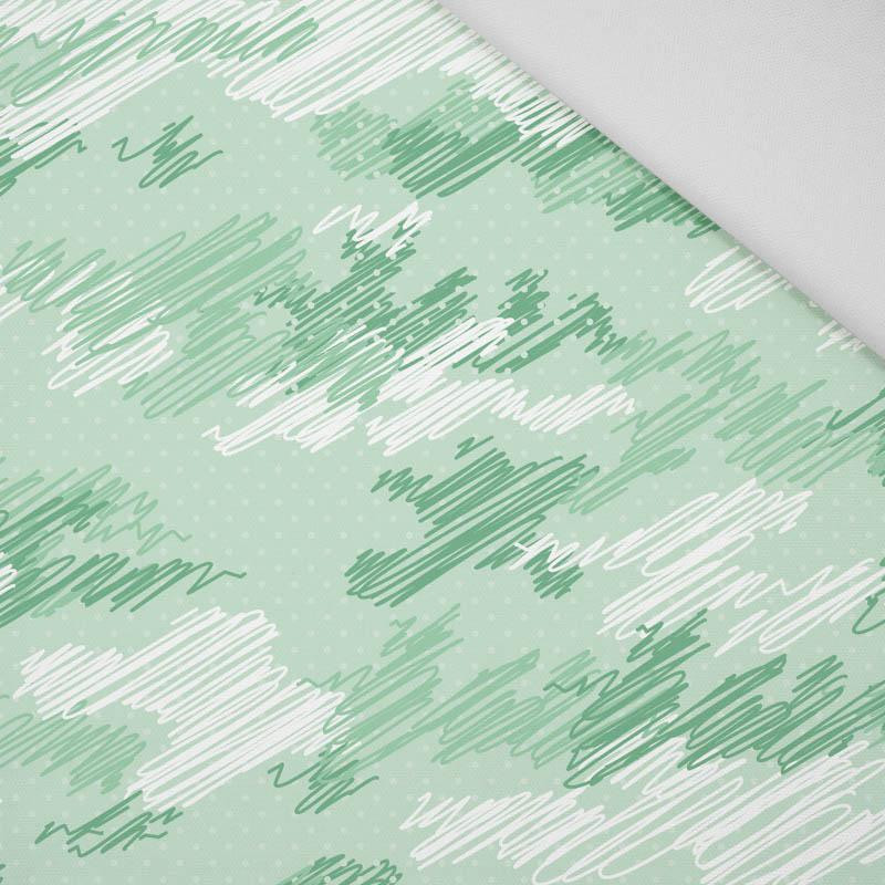 CAMOUFLAGE - scribble / green - Panama 220g