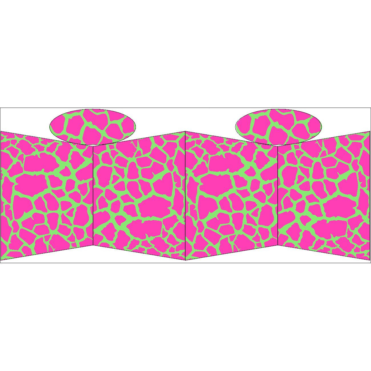TOTE BAG - NEON SPOTS PAT. 4 - sewing set
