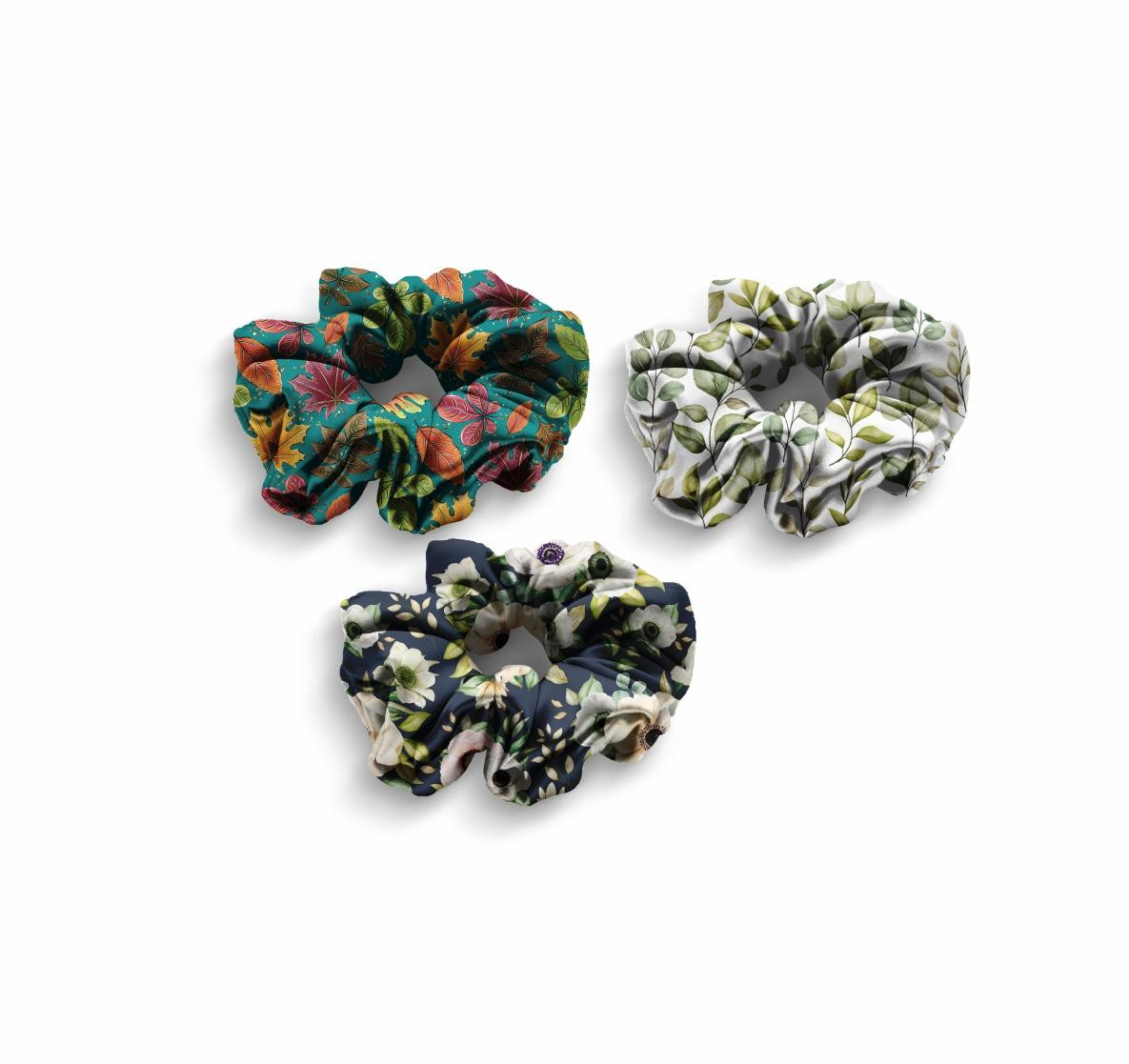 HEADBAND AND HAIR ELASTIC 3KPL - PATTERN 13 - sewing set