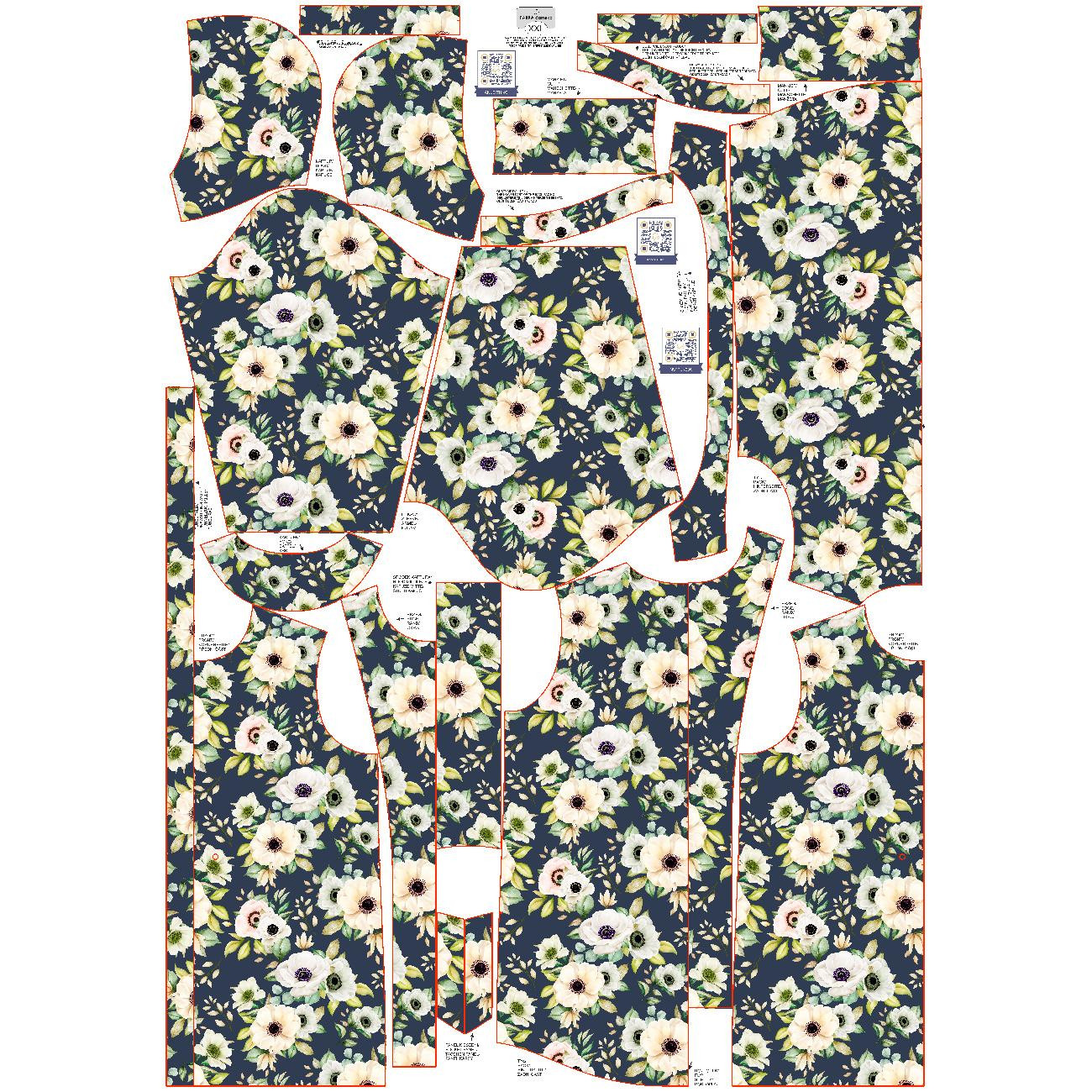 WOMEN'S PARKA (ANNA) - ANEMONES - softshell