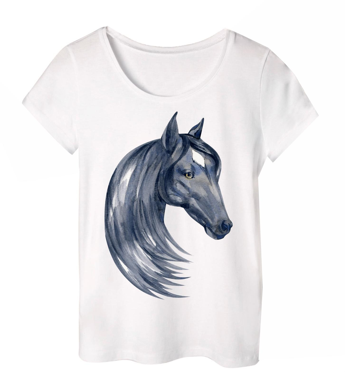 PAJAMAS-T-SHIRT "LINDA" -  HORSE pat. 1 - sewing set