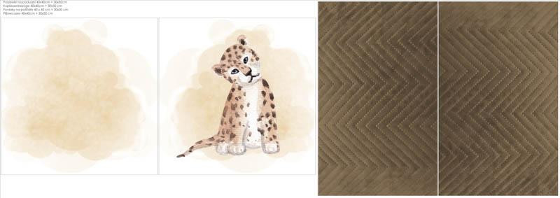 DECORATIVE PILOWS - LEOPARD pat. 2