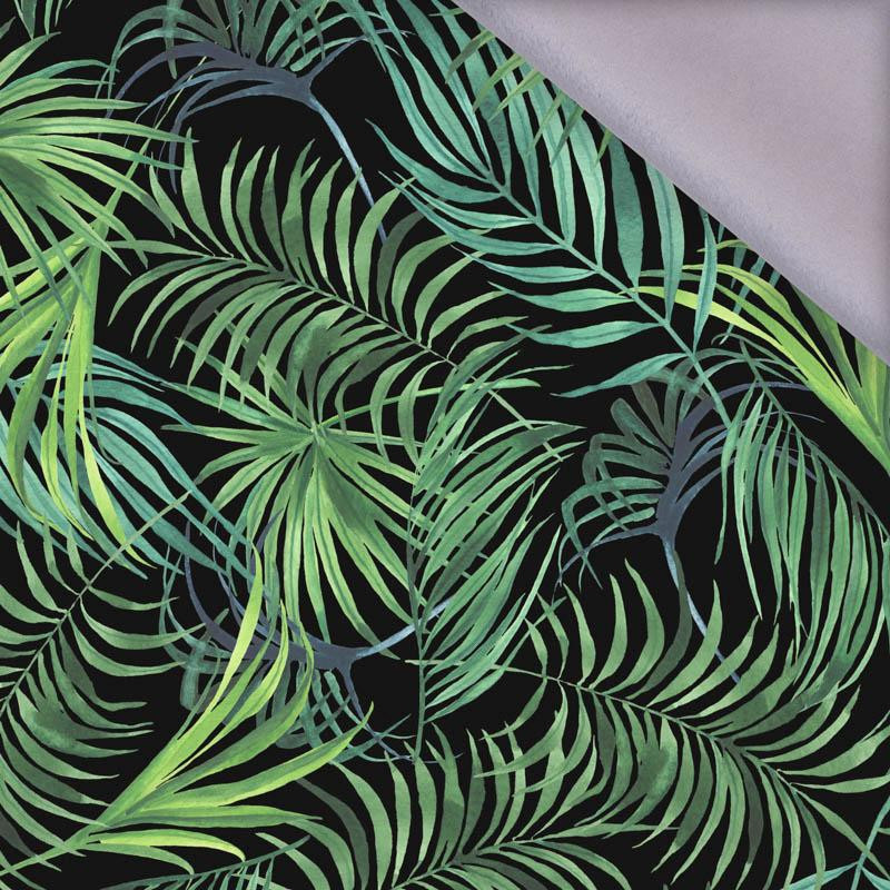 PALM LEAVES pat. 3 / green - softshell