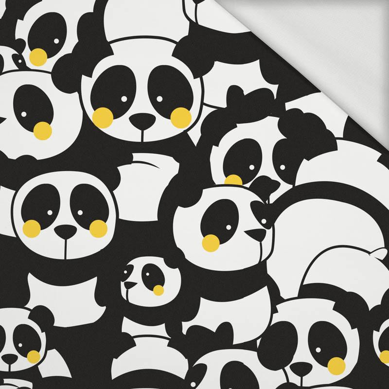 PANDAS / yellow - looped knit 