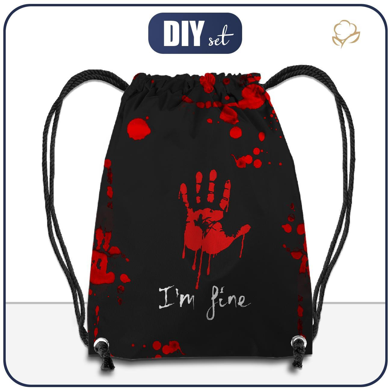GYM BAG - I'M FINE - sewing set