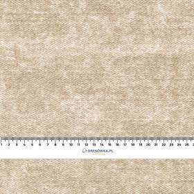 VINTAGE LOOK JEANS (beige)- Upholstery velour 