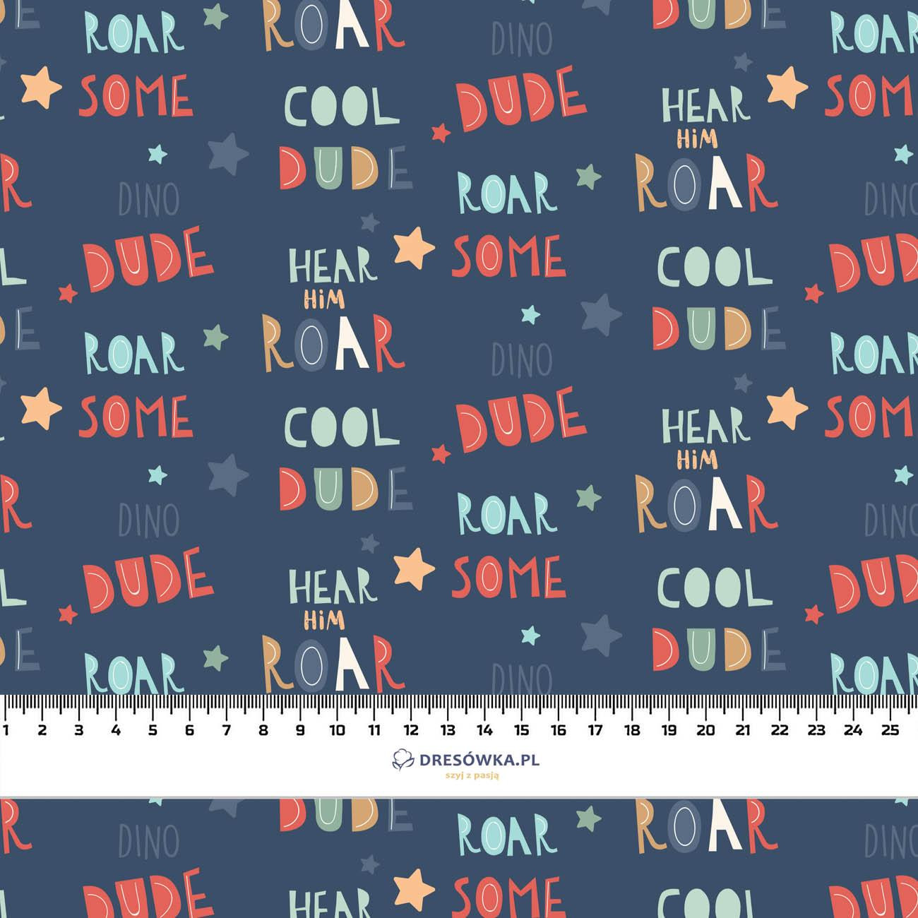 DINO DUDE - quick-drying woven fabric