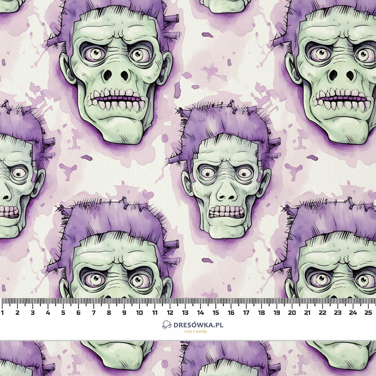 PASTEL FRANKENSTEIN - Cotton woven fabric
